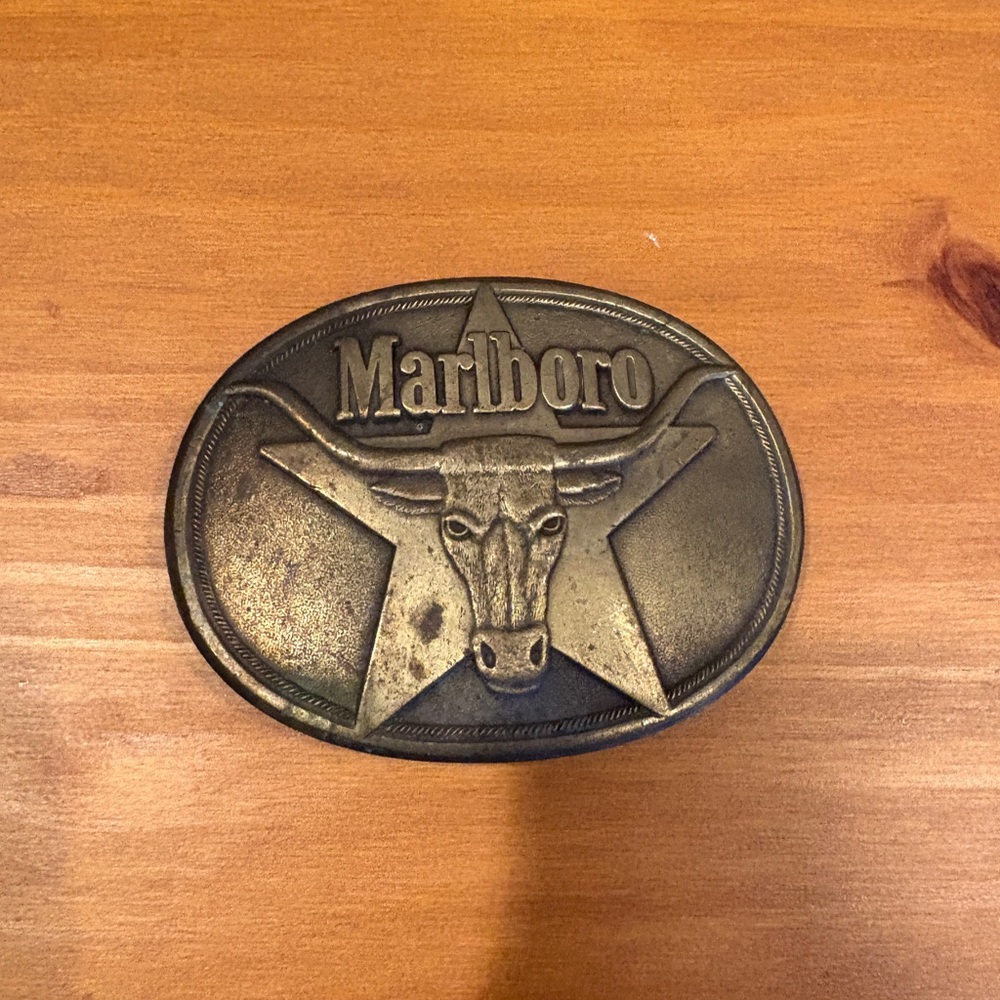 Marlboro Solid Brass Oval Buckle